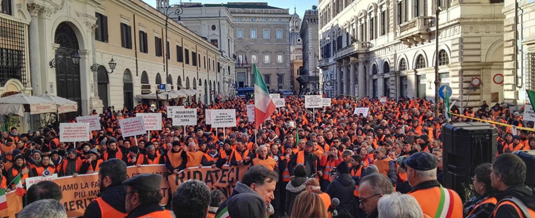 Gilet arancioni a Roma, soddisfatta la delegazione biscegliese di Confagricolutra Bari-Bat