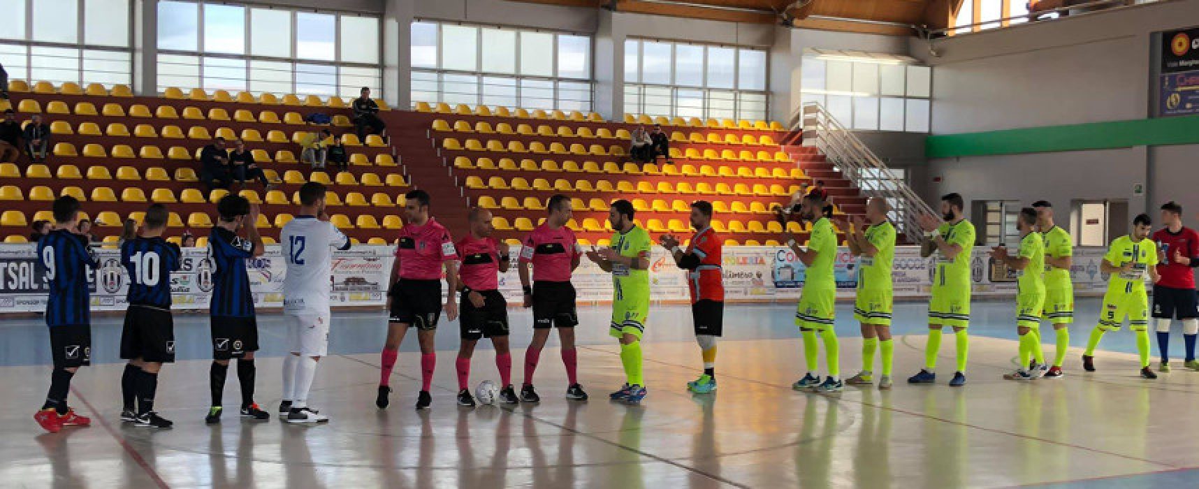 Futsal Bisceglie, ko in casa del Real Rogit