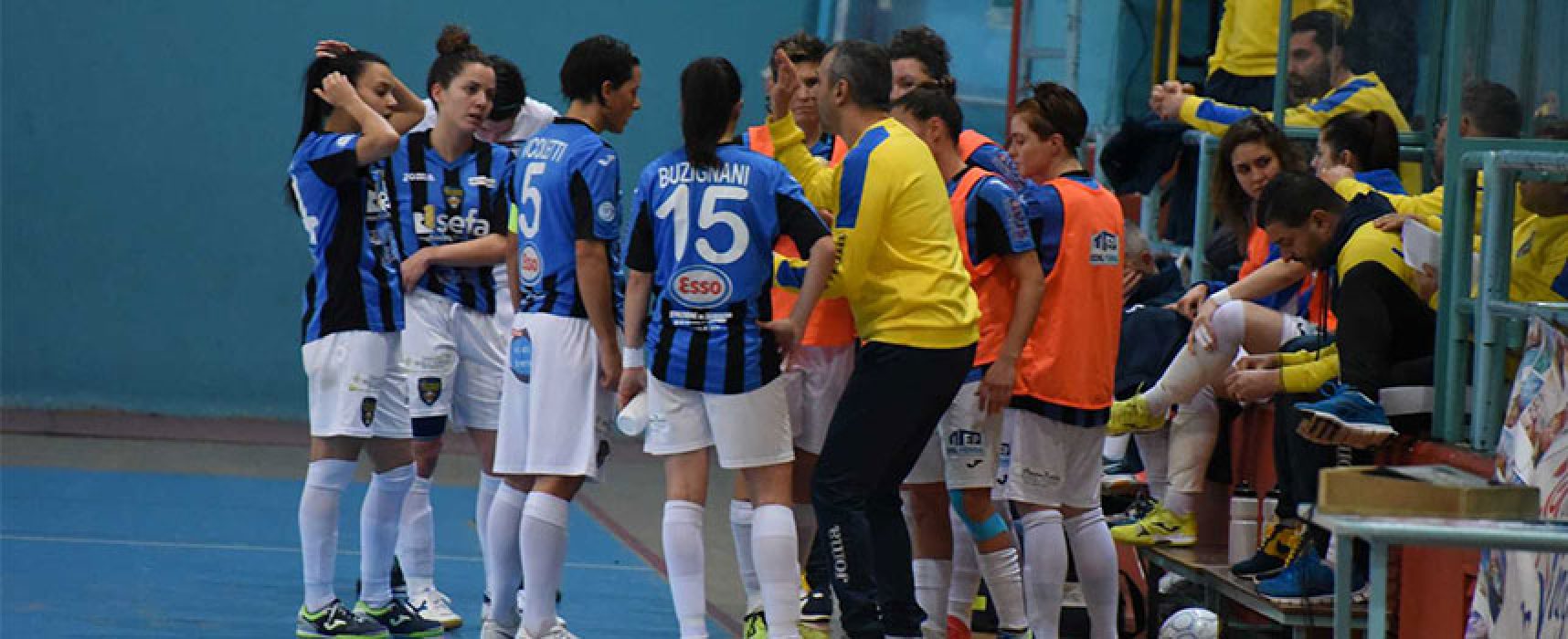 Futsal Florentia vittorioso al PalaDolmen contro il Bisceglie Femminile