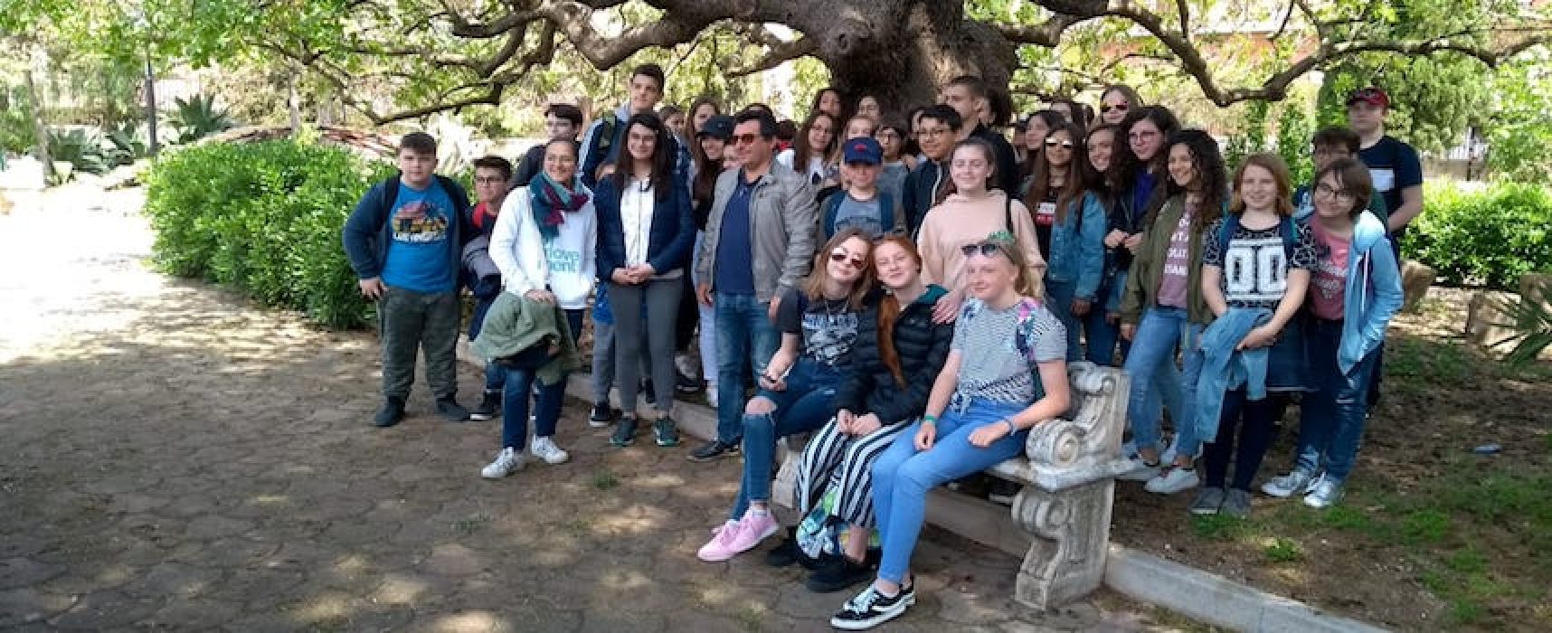“At work in Europe”, la Monterisi accoglie gli studenti europei coinvolgendo la città / FOTO