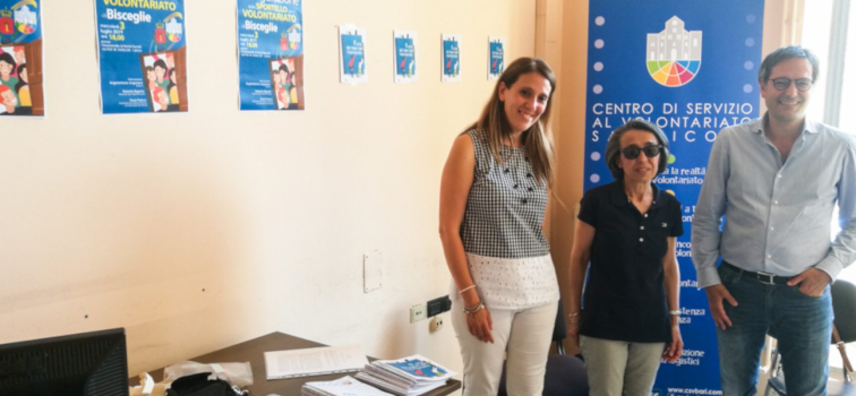 Bisceglie inaugura lo sportello per il volontariato