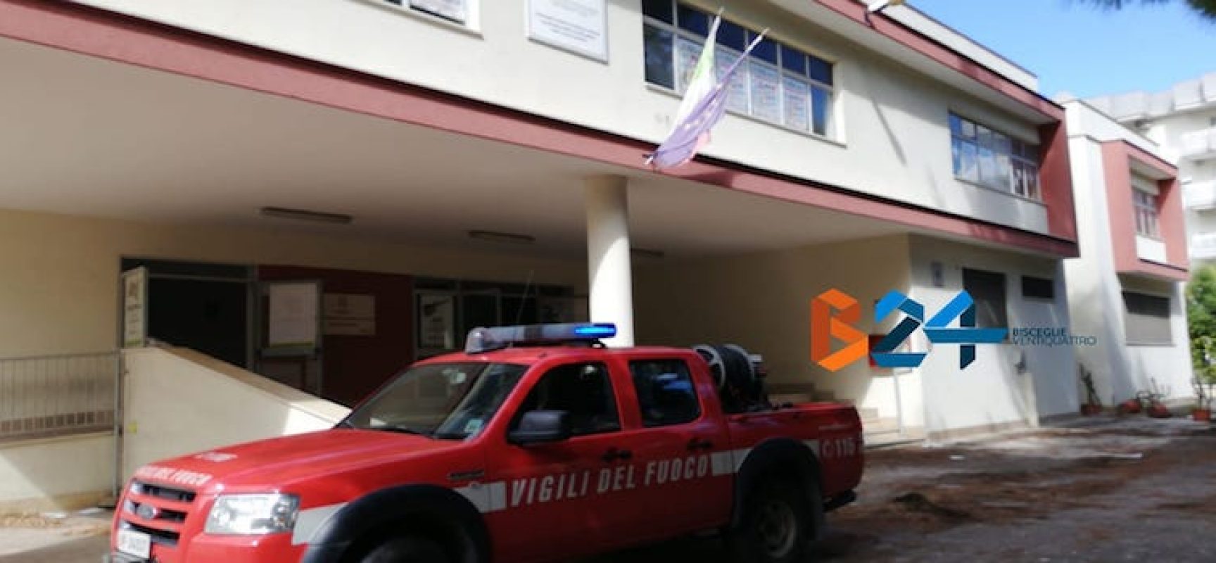Incendio all’Istituto Superiore “Sergio Cosmai”, il secondo in due settimane