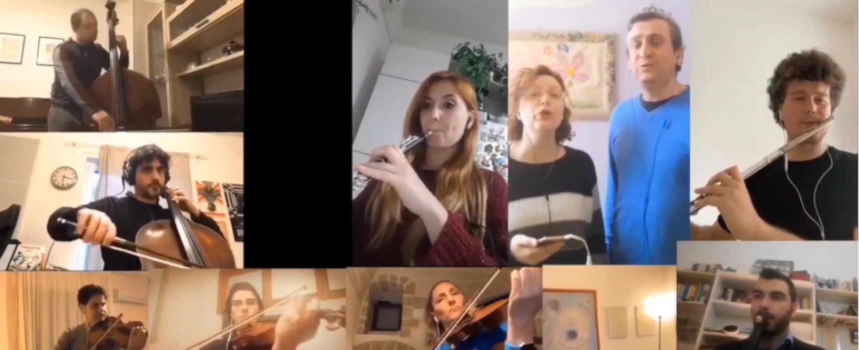L’Orchestra Filarmonica Pugliese porta la musica a domicilio con Monopoli e Montini / VIDEO