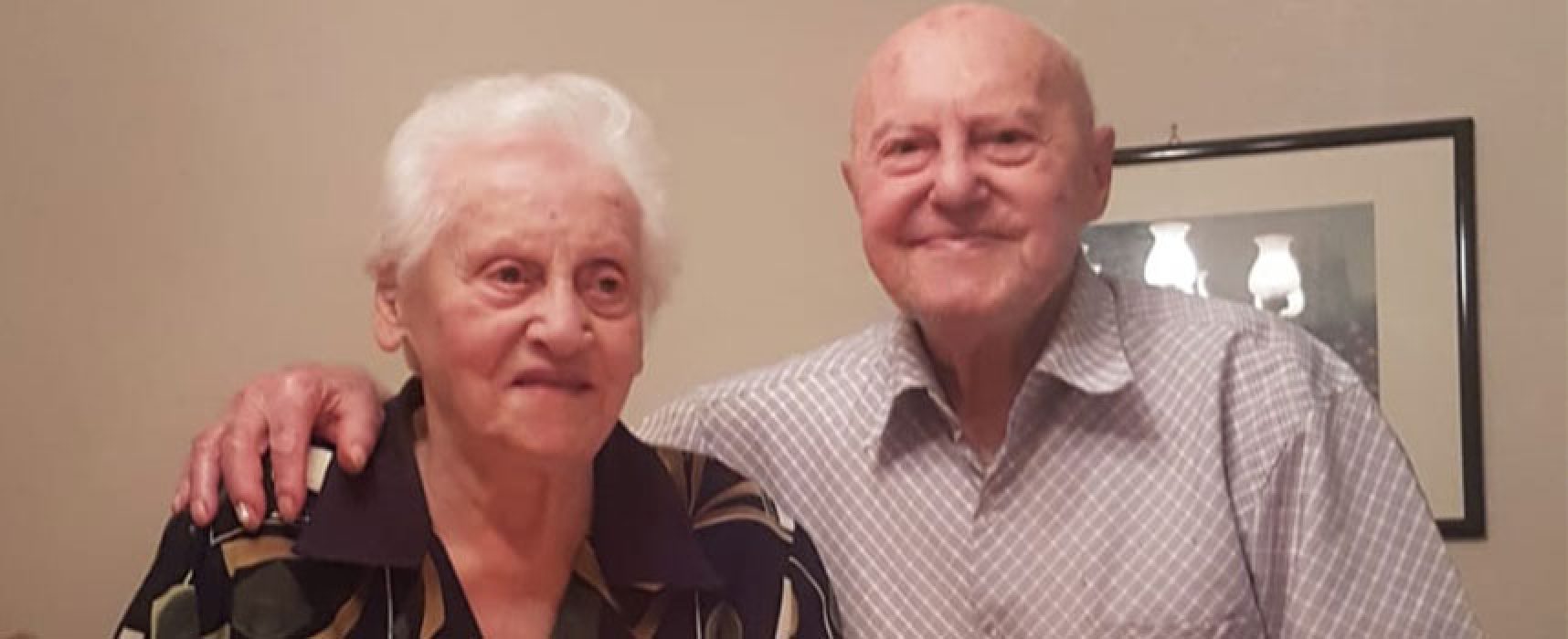 Emergenza Covid-19, Coppia biscegliese festeggia 70 anni di matrimonio lontano dagli affetti