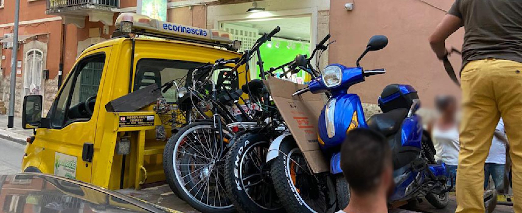 Dodici biciclette elettriche sequestrate: saranno sottoposte a verifica per decidere su confisca