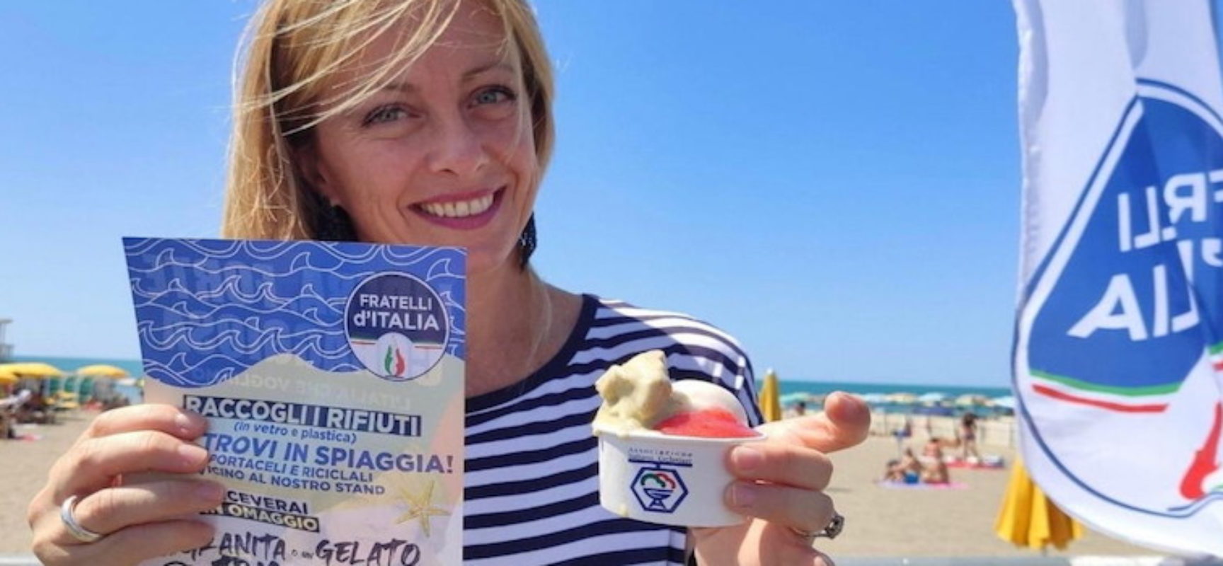 Fratelli d’Italia a Bisceglie per campagna Spiagge Pulite: “Un agosto da patrioti”