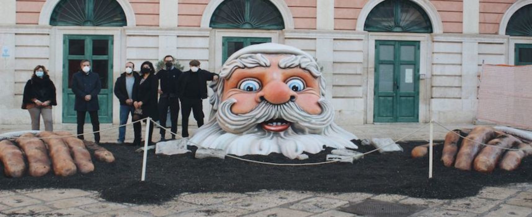 Un Babbo Natale gigante in piazza Regina Margherita: la nuova iniziativa di sistemaGaribaldi