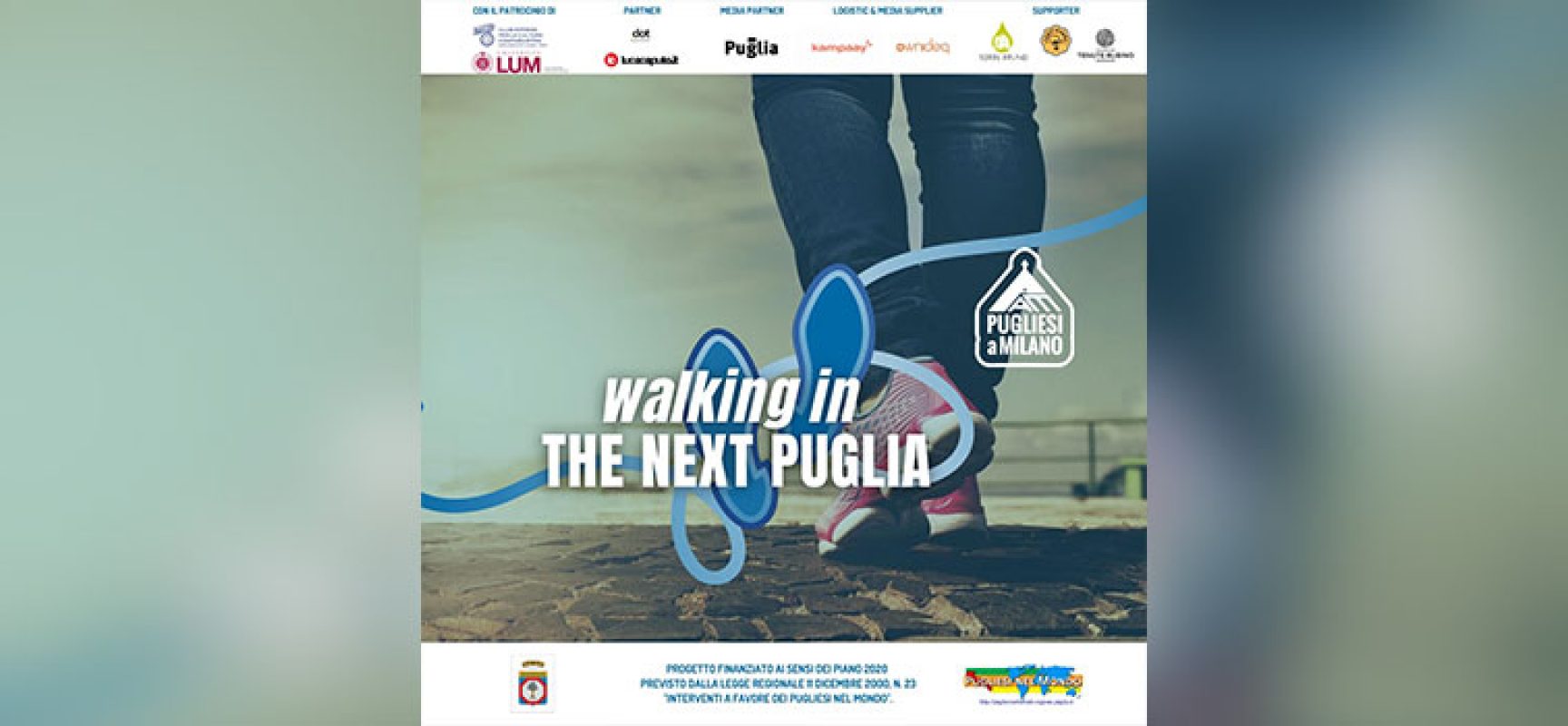 Azienda biscegliese a supporto del progetto “Walking in the next Puglia”