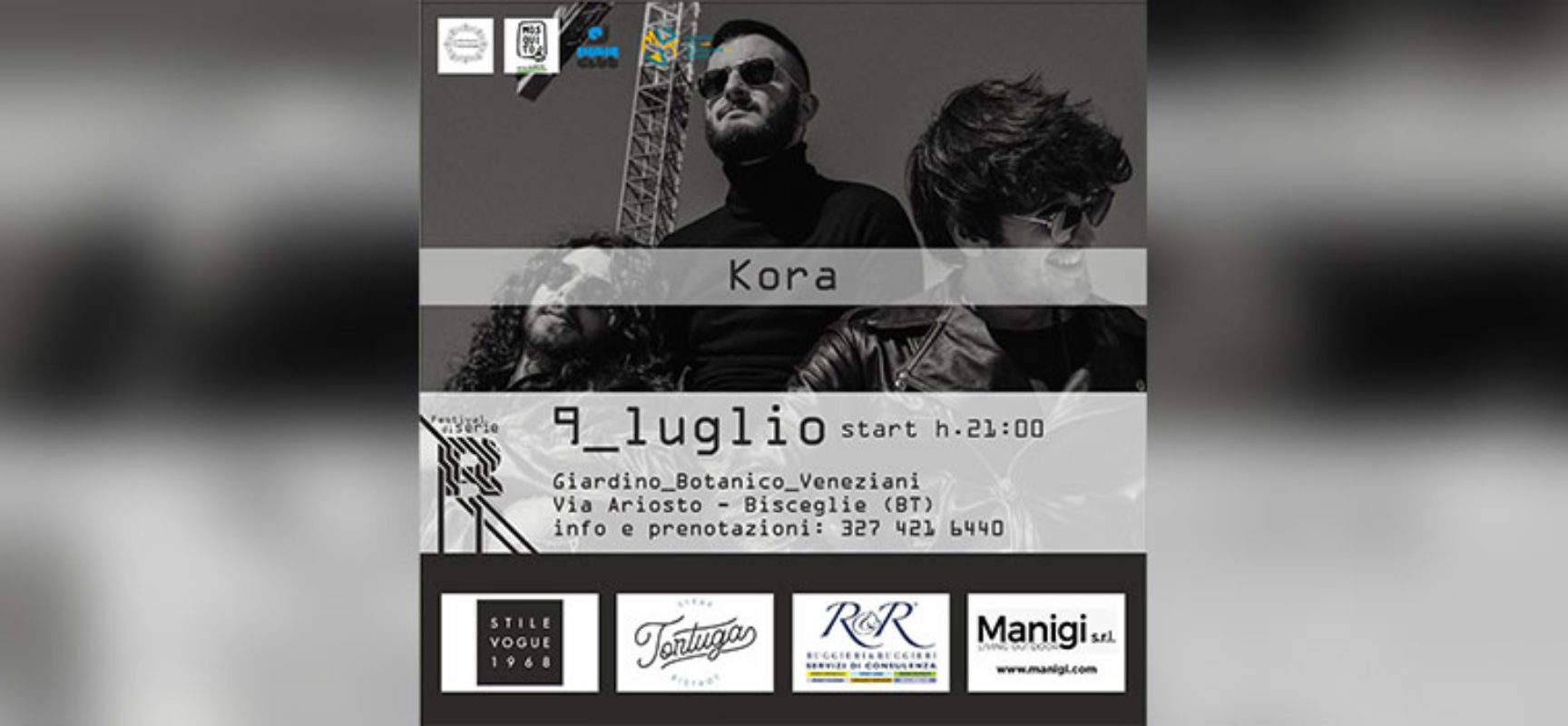 Questa sera al via il “Festival di Serie B” con i Kora