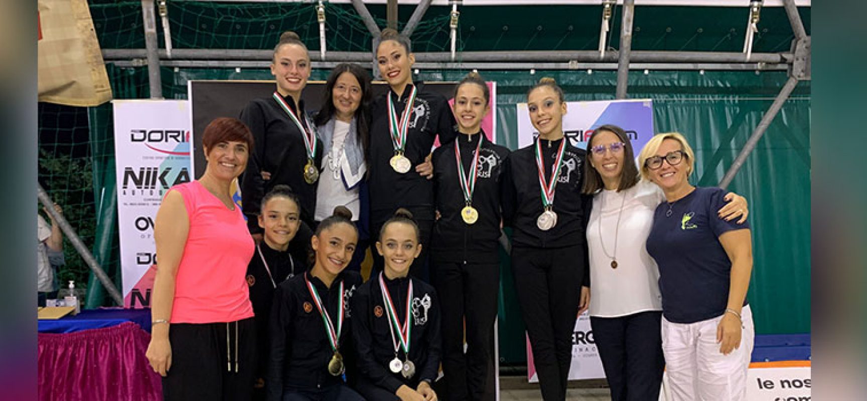 Ginnastica Ritmica Iris, titoli regionali per le biscegliesi Abbadessa e Ficco / FOTO