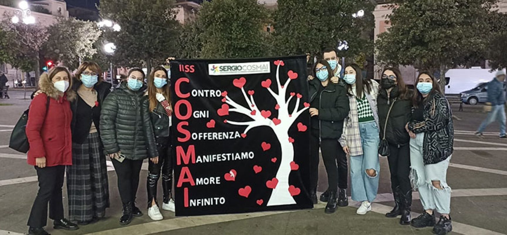 Le voci dell’IISS “Cosmai” per la Giornata mondiale contro la violenza sulle donne / FOTO