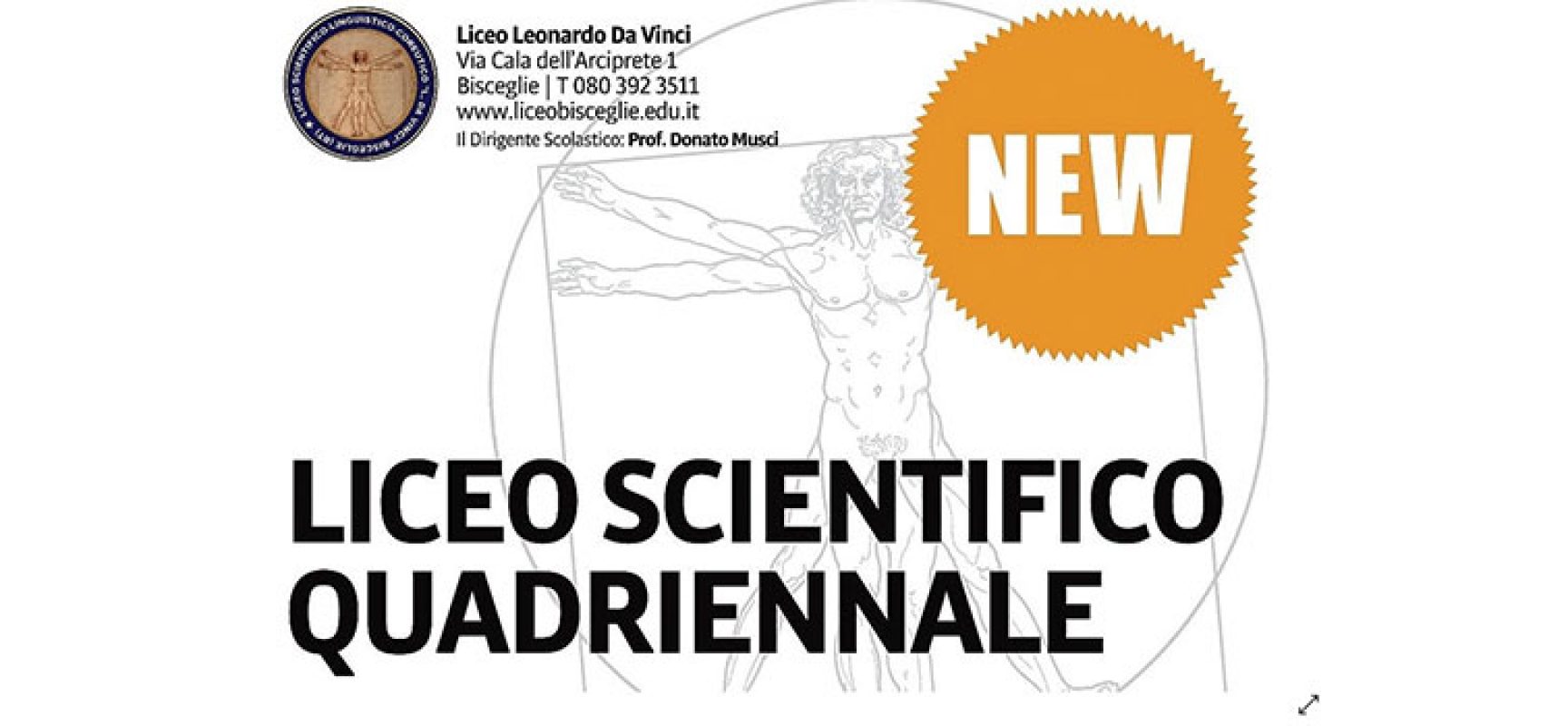 Liceo scientifico quadriennale sperimentale dal prossimo anno al “Da Vinci” di Bisceglie