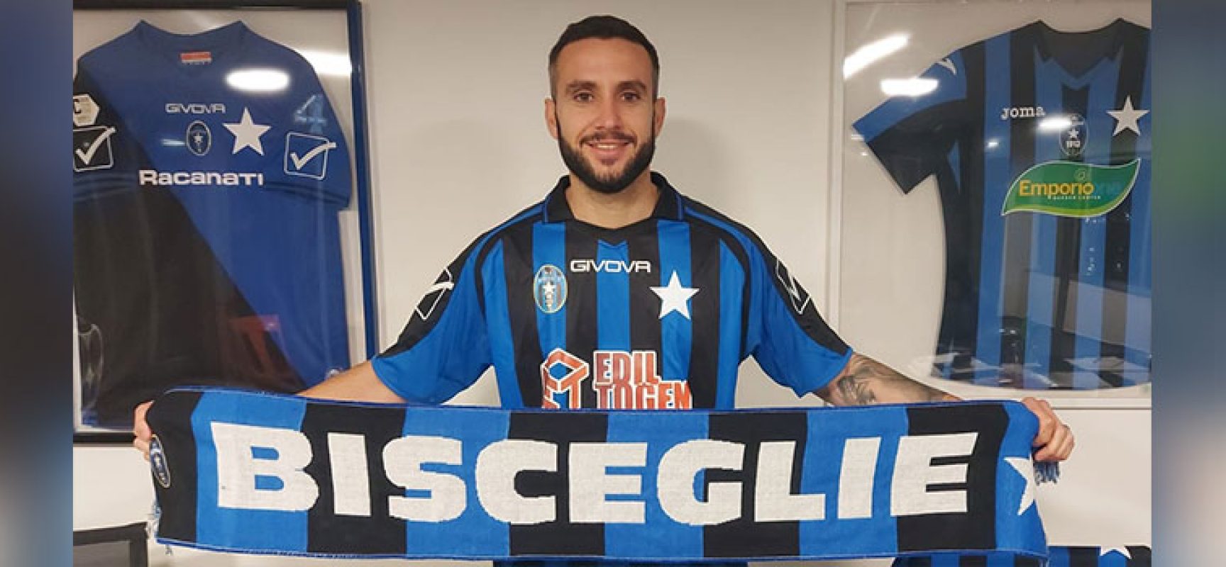 L’argentino Bottari nuovo innesto nel centrocampo del Bisceglie Calcio