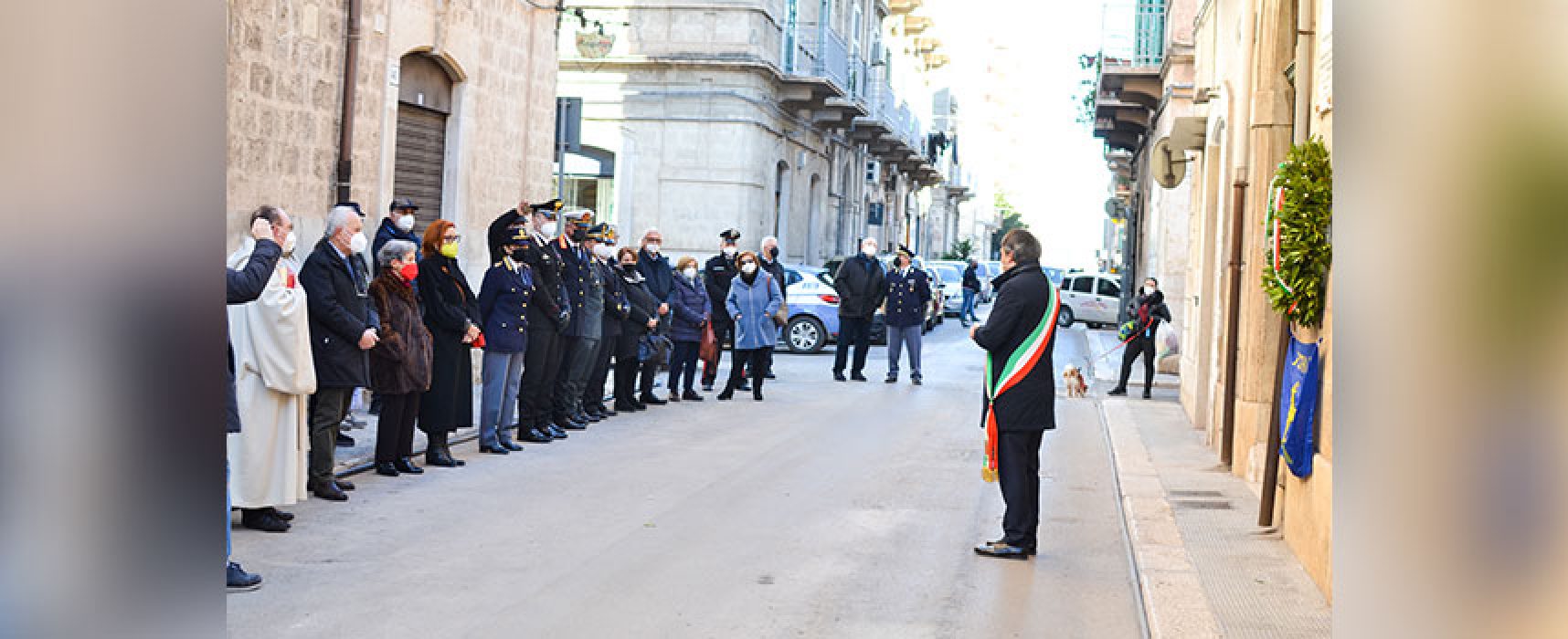 Bisceglie nel Giorno del Ricordo onora la memoria di Antonio Papagni / FOTO