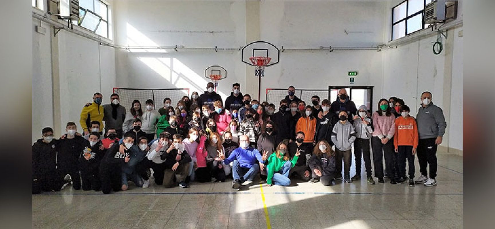 Lions Bisceglie a scuola per incontrare gli studenti della “Riccardo Monterisi” / FOTO