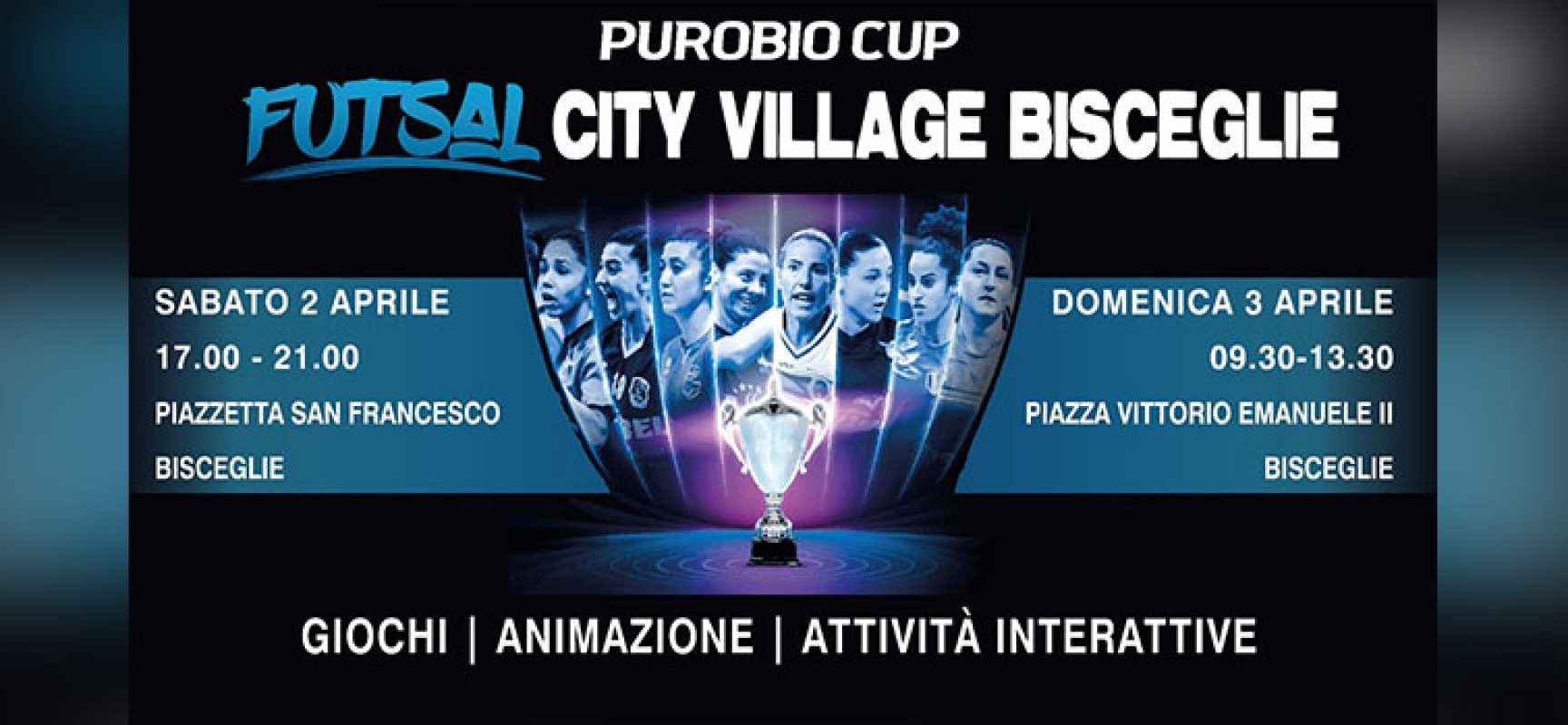 A Bisceglie sbarca il “Futsal City Village”, preludio alla Final Eight di Coppa Italia