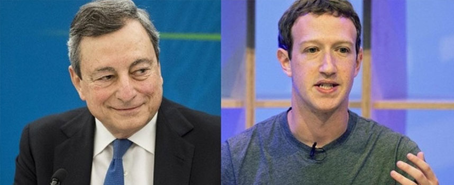 Il Presidente Draghi dona olio biscegliese a Mark Zuckerberg in visita a Palazzo Chigi