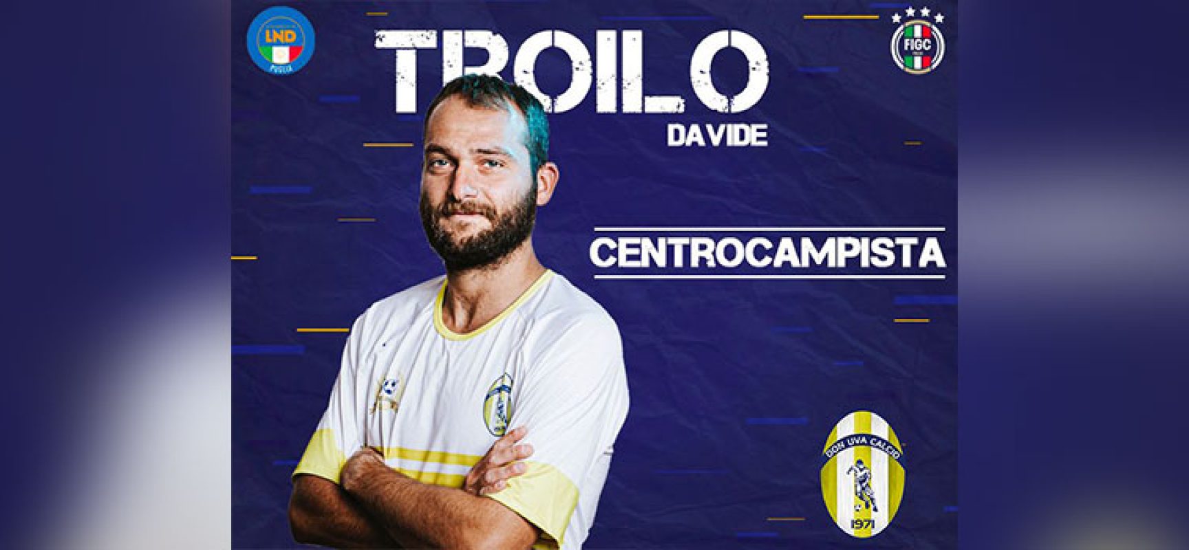 Capitan Troilo primo rinnovo in casa Don Uva Calcio