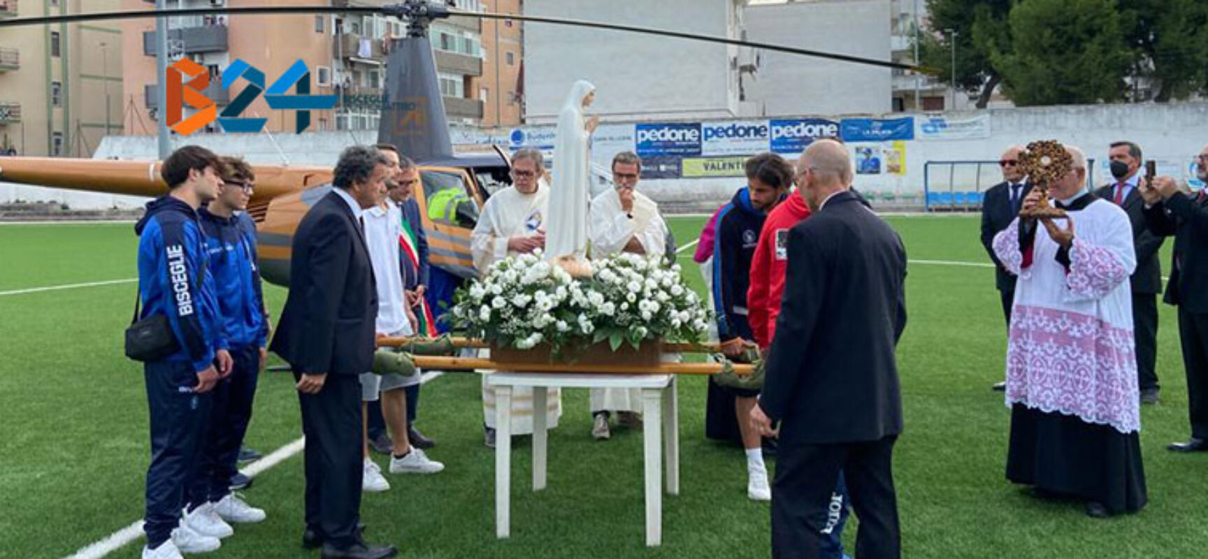 La comunità biscegliese accoglie l’effigie della Madonna di Fatima / VIDEO