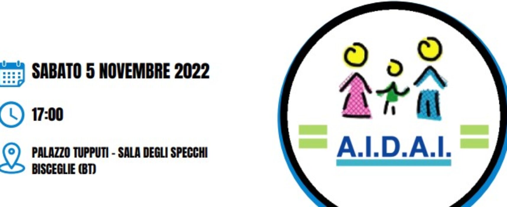 AIDAI a Palazzo Tupputi, incontro su “Disturbo da Deficit dell’Attenzione/Iperattività”