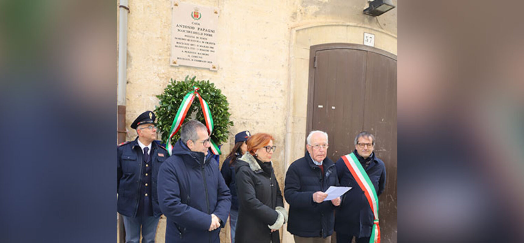 Bisceglie onora la memoria di Antonio Papagni, vittima del massacro delle Foibe / FOTO