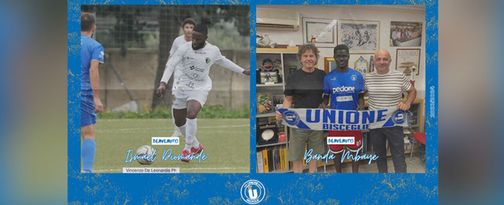 Diomandè e Mbaye prime novità di mercato in casa Unione Calcio