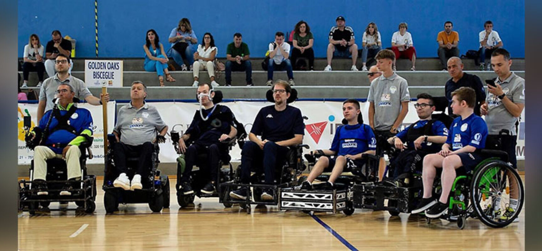 I Golden Oaks Bisceglie presente al torneo amichevole di Powerchair Football a Ceglie