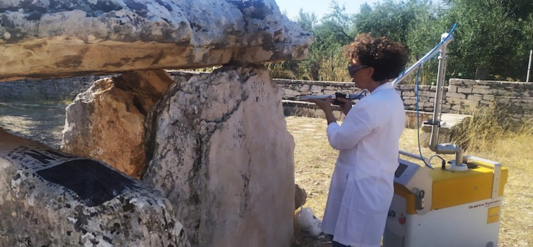 Restaurato il Dolmen della Chianca dopo gli atti vandalici dello scorso maggio