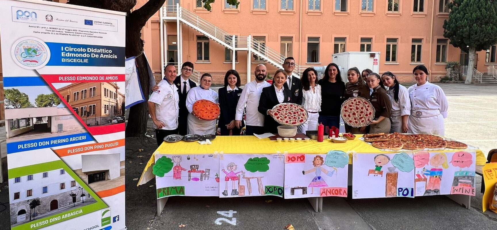 “Mani in Pasta” al I° Circolo “De Amicis”, ancora un successo per Bisceglie Start