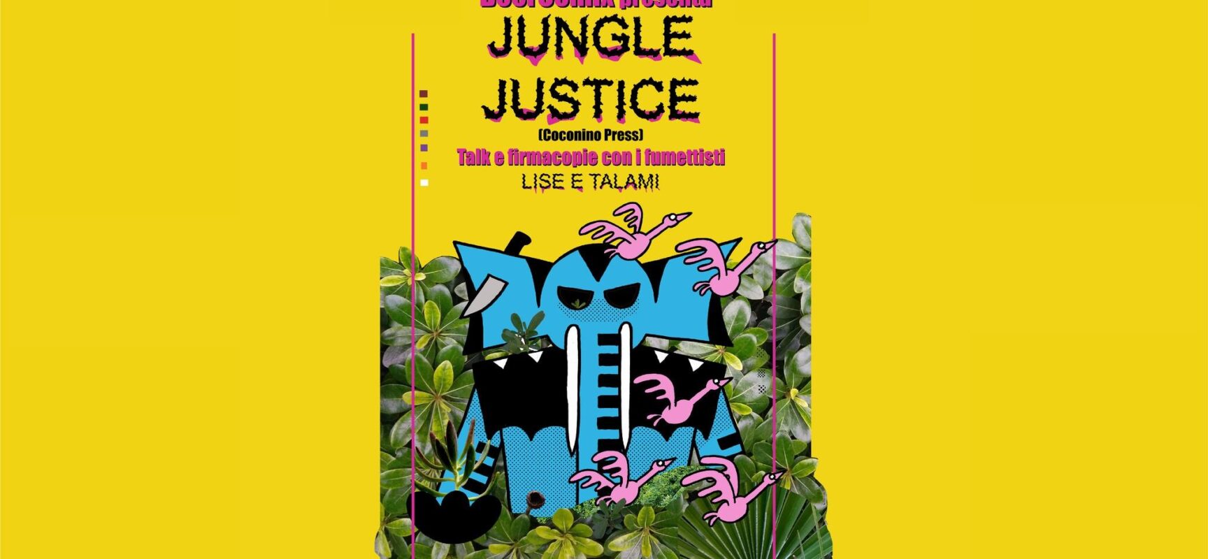 “Jungle Justice”: i fumettisti Lise e Talami a Bisceglie ospiti del BeerComix