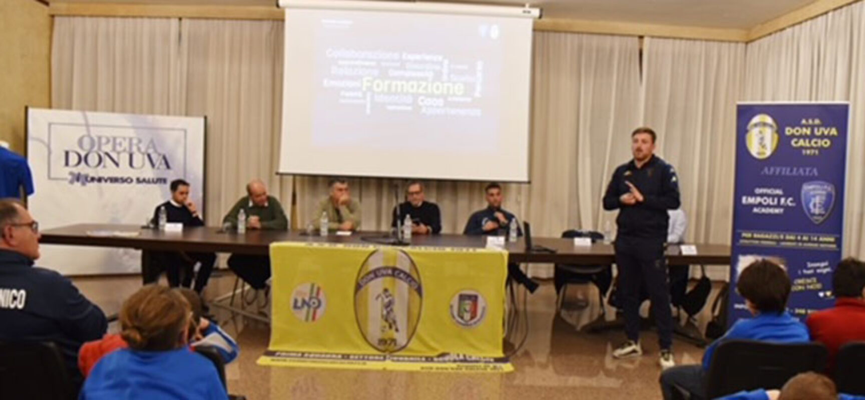 Don Uva Calcio, primo incontro tecnico con il responsabile di Empoli Academy