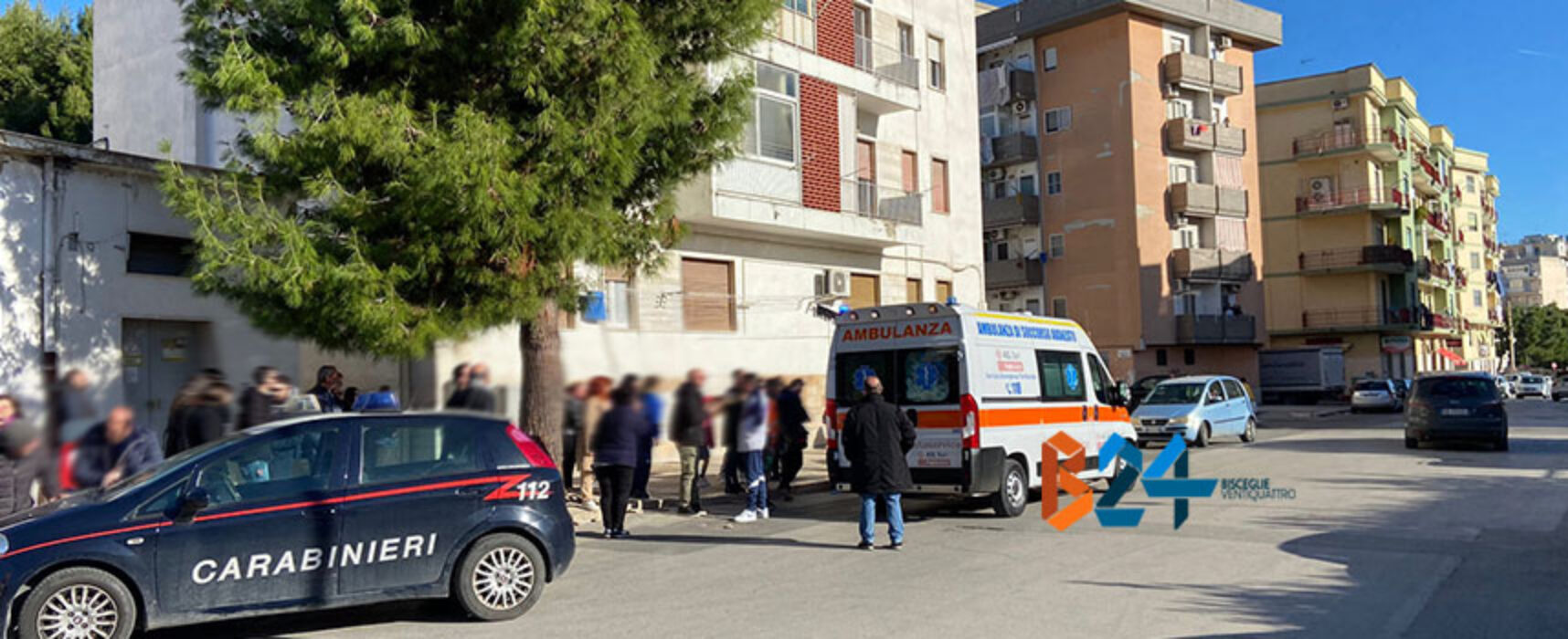 Anziana donna cade dal piano rialzato nel quartiere San Pietro, trasportata in ospedale