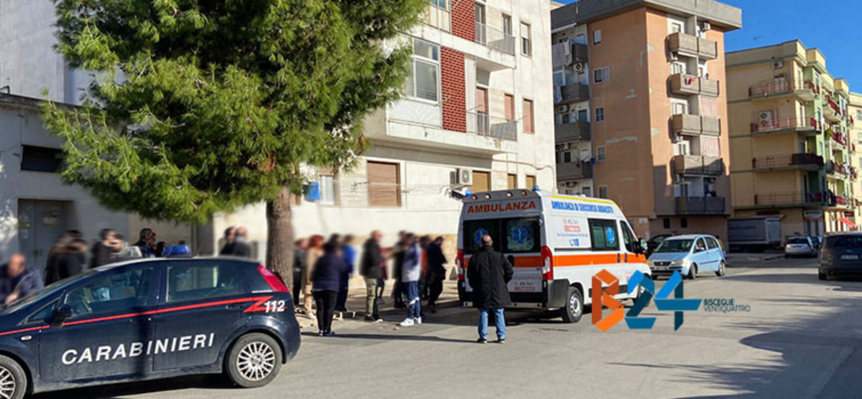 Anziana donna cade dal piano rialzato nel quartiere San Pietro, trasportata in ospedale