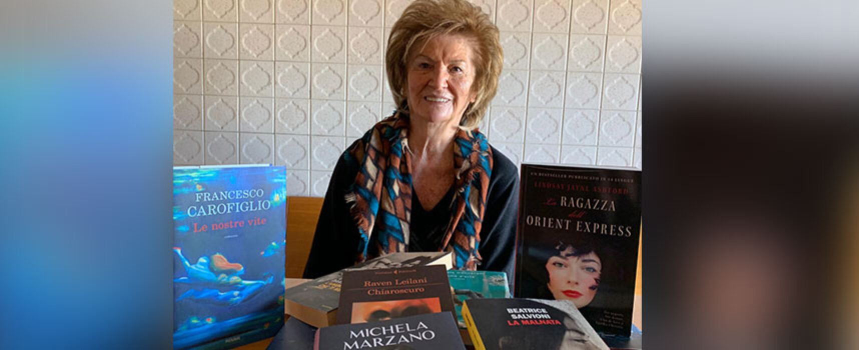 La signora Di Terlizzi è la “lettrice dell’anno” per la libreria Vecchie Segherie Mastrototaro