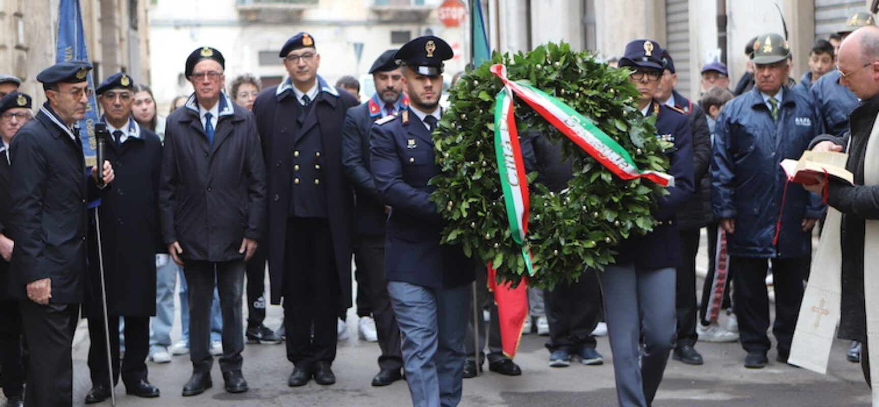 Giorno del Ricordo, Bisceglie rende solenne omaggio ad Antonio Papagni