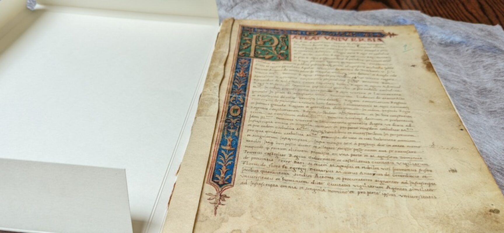 Torna a Bisceglie il “Pateat Universis”,  manoscritto che sanciva la libertà della Città