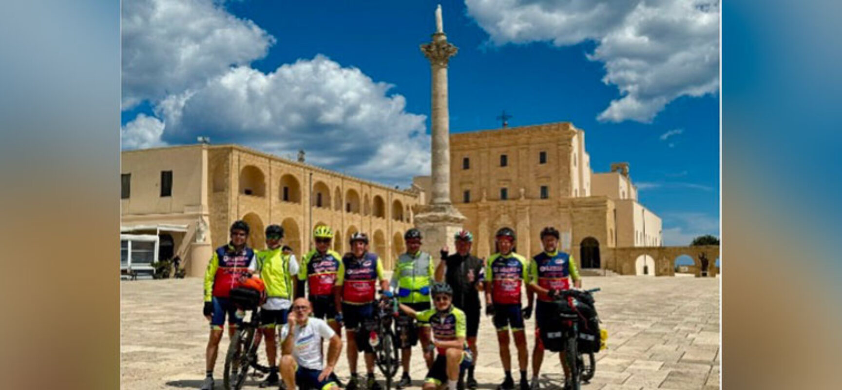 Cicloamatori Avis Bisceglie in viaggio sino in Salento in nome di don Tonino Bello