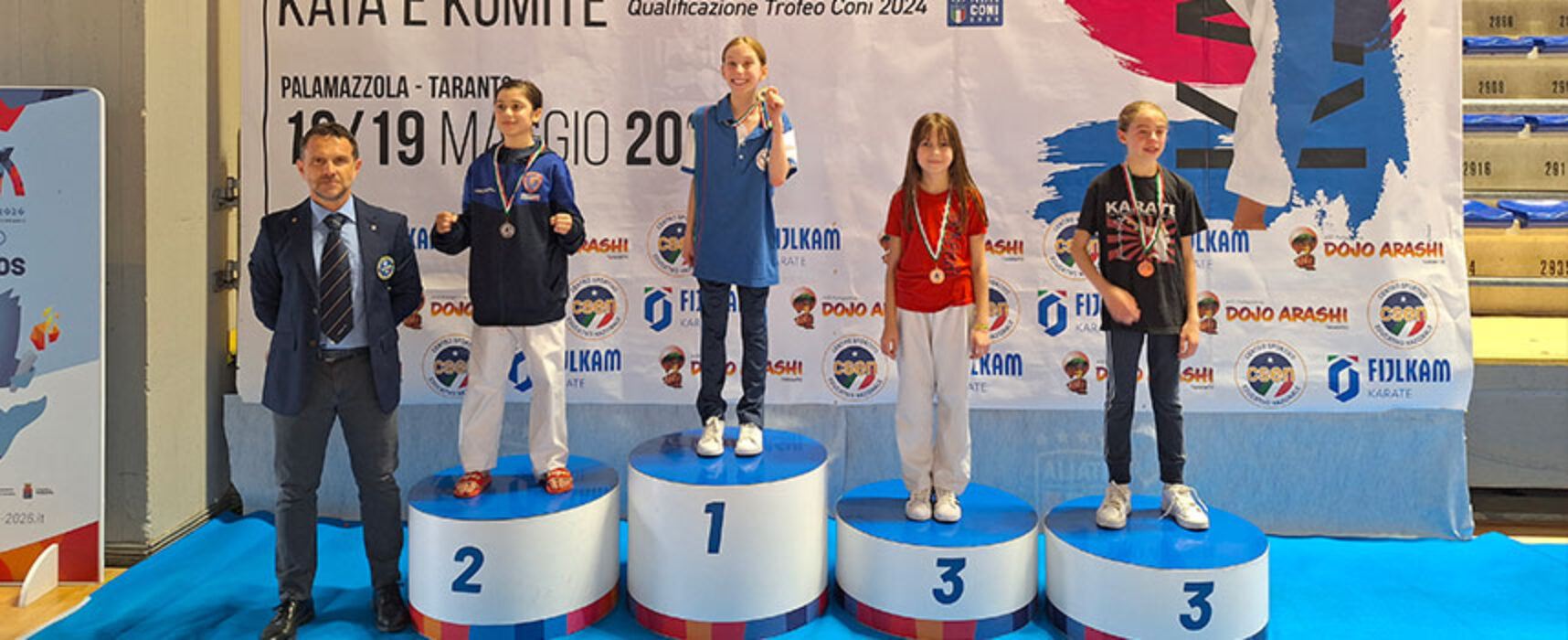 Karate, medaglia di bronzo al Campionato Regionale per Irene Bombini