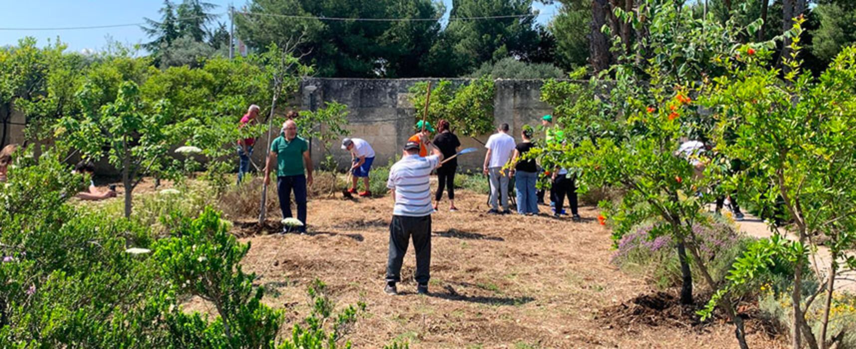 Termina il progetto “Non di scordar di te” con l’inaugurazione dei Giardino dei Sensi