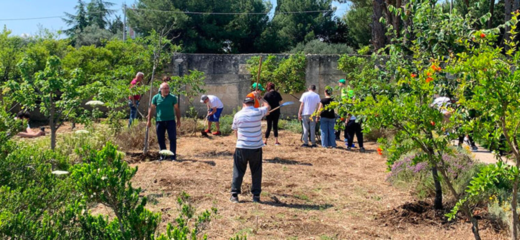 Termina il progetto “Non di scordar di te” con l’inaugurazione dei Giardino dei Sensi