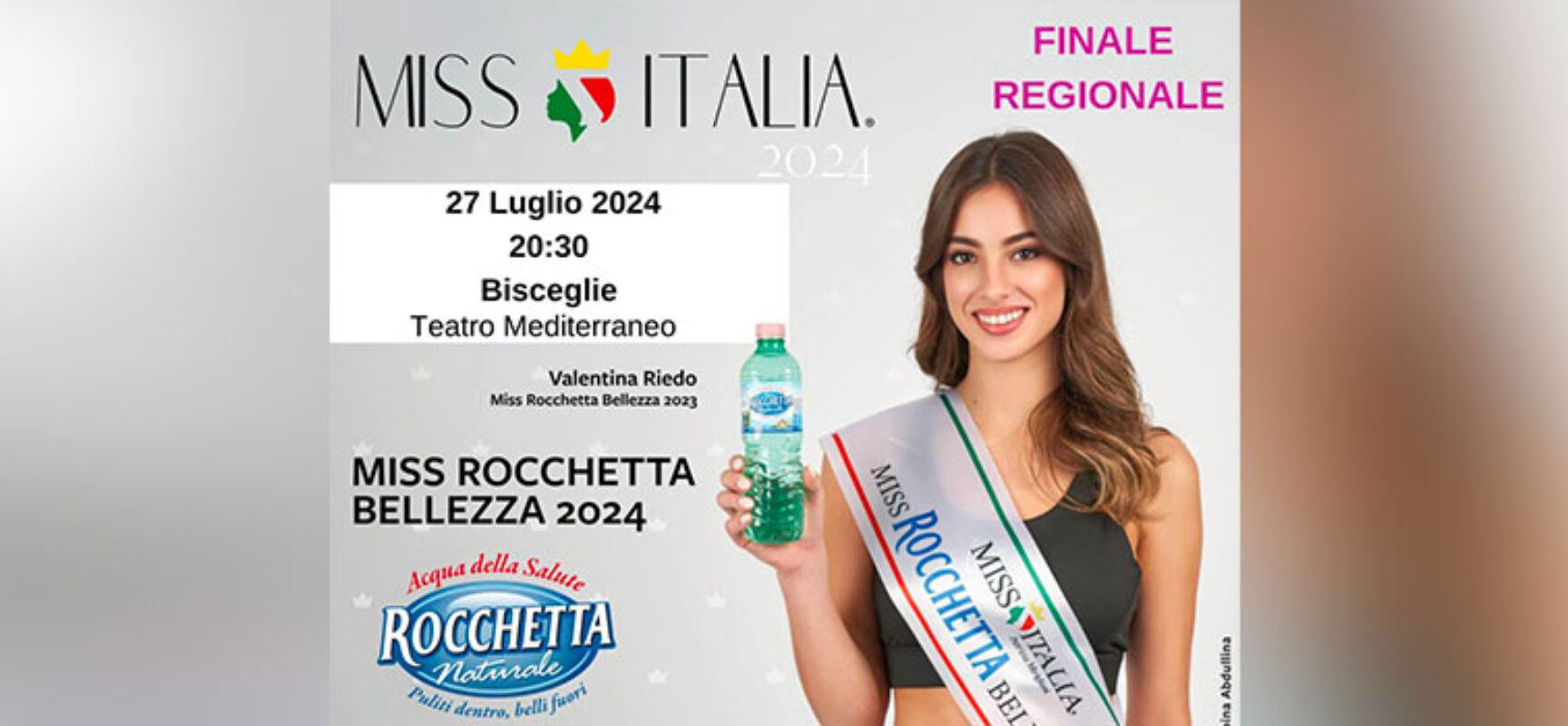 Bisceglie ospita la finale regionale di Miss Rocchetta Bellezza Puglia