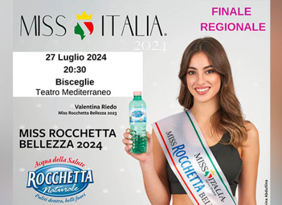 Bisceglie ospita la finale regionale di Miss Rocchetta Bellezza Puglia