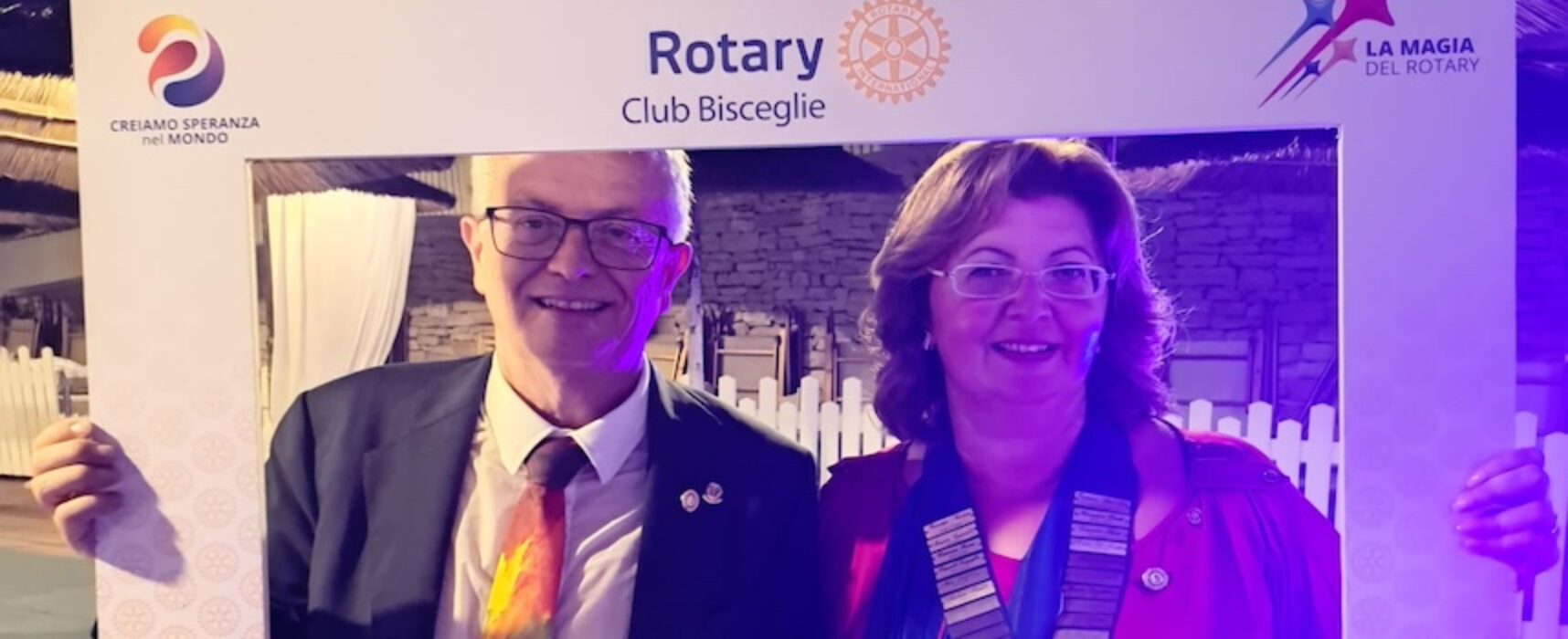 Rotary Club, avvenuto il passaggio del martelletto da Giuseppe Cortese a Tatiana Dell’Olio