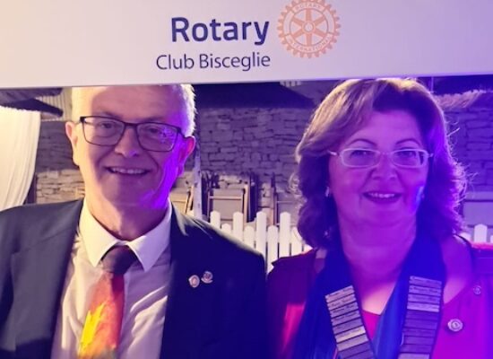 Rotary Club, avvenuto il passaggio del martelletto da Giuseppe Cortese a Tatiana Dell’Olio