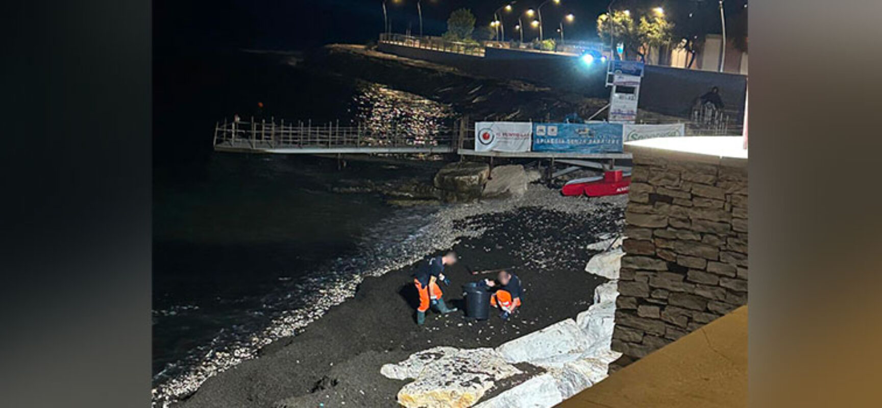 Al via rimozione delle alghe dalla spiaggia del Cagnolo