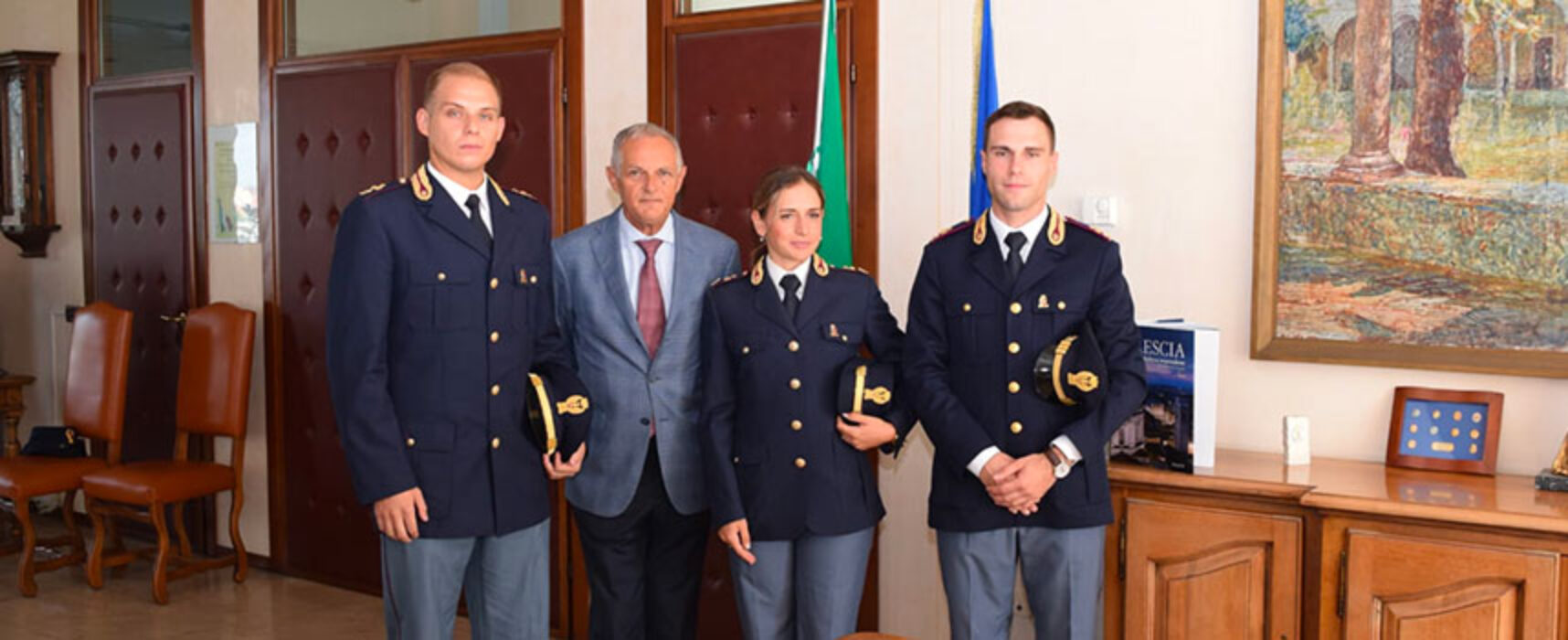 Comincia il percorso in Questura per due giovani neo Commissari biscegliesi