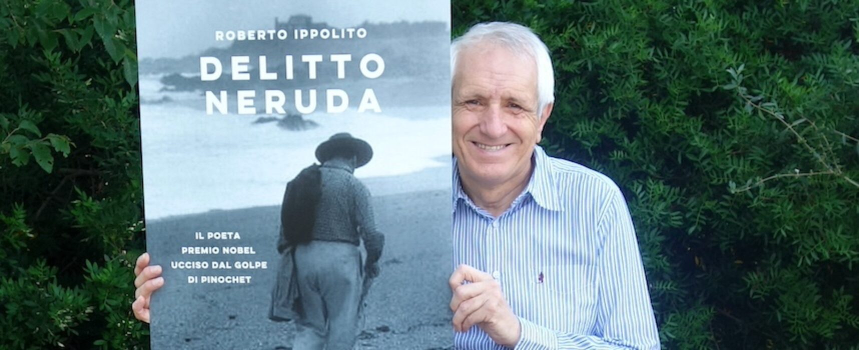 Roberto Ippolito al Politeama di Bisceglie con il suo racconto del “Delitto Neruda”