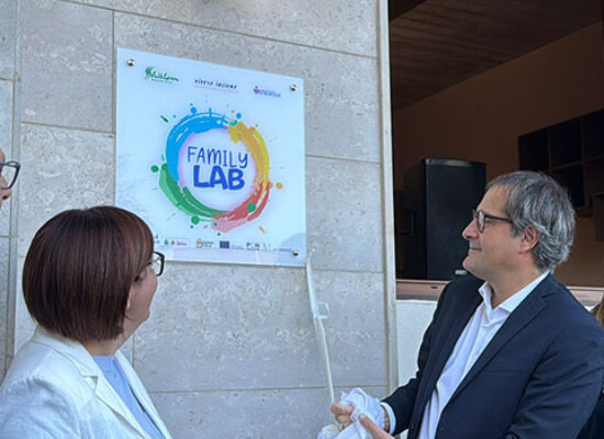 Inaugurato a Bisceglie il Family Lab nuovo Centro Servizi a sostegno delle famiglie