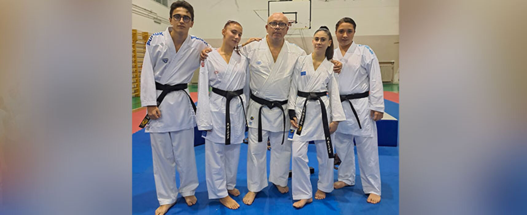 Consegnate le cinture nere a quattro karateka biscegliesi