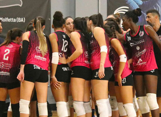 Star Volley perde in rimonta la sua prima assoluta in Serie B1